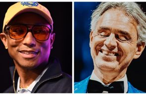 Pharrell Williams și Andrea Bocelli