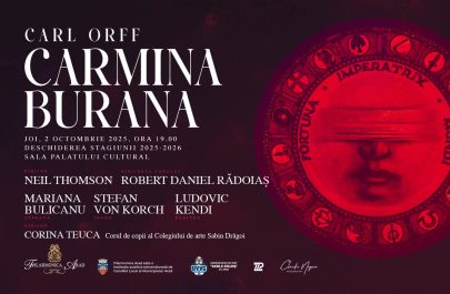 Ștefan von Korch - stagiune Filarmonica Arad 2025 2026 Carmina Burana