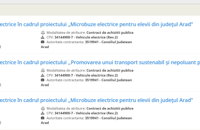 aveuro international microbuze electrice ford consiliul judetean arad