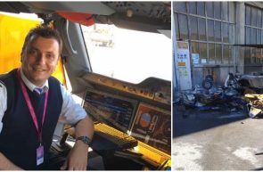 avion prăbușit astra vagoane pilot