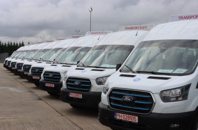 microbuze electrice ford Aveuro International la Arad