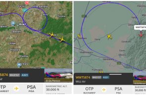 omagiu wizzair pilot arădean vlad zgărdău