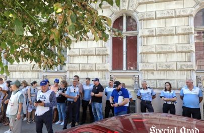 proteste profesori polițiștii locali romsilva prefectura arad (4)
