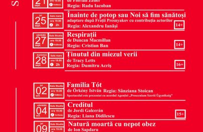 teatru arad septembrie octombrie 2025