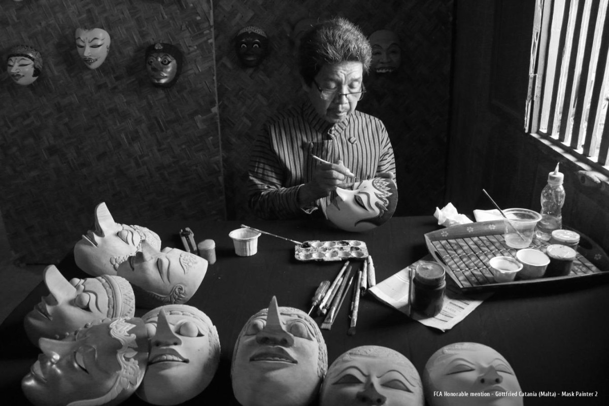 Ars Fotografica 2025 FCA Honorable mention: Gottfried Catania (Malta) - Mask Painter 2