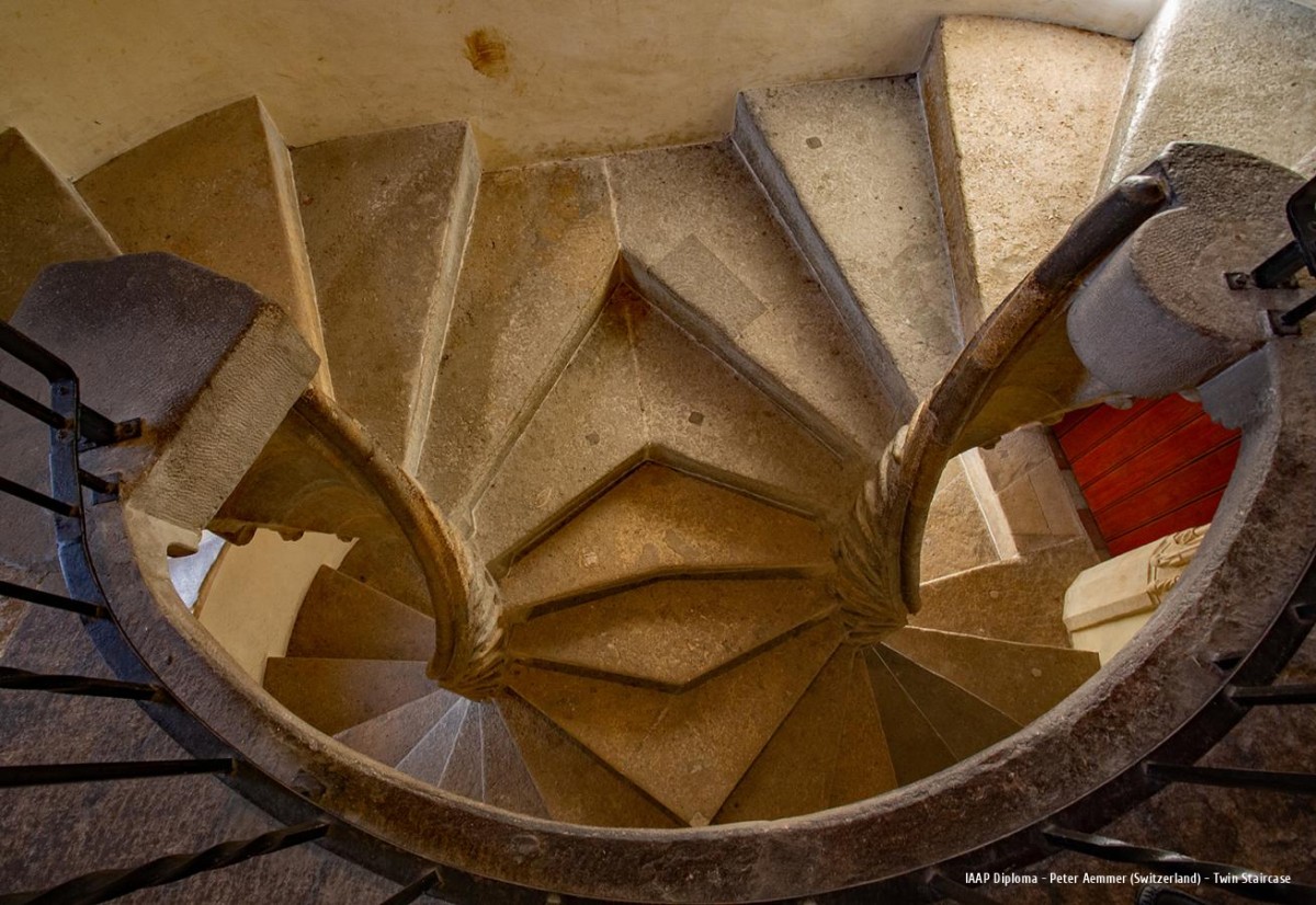 Ars Fotografica 2025 IAAP Diploma: Peter Aemmer (Switzerland) - Twin Staircase