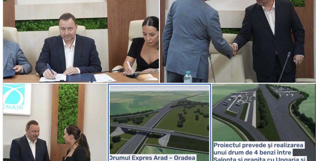Contractul pentru Lotul 2 al Drumului Expres Arad–Oradea (Salonta – Chișineu Criș, 39,7 km) a fost semnat oficial de CNAIR