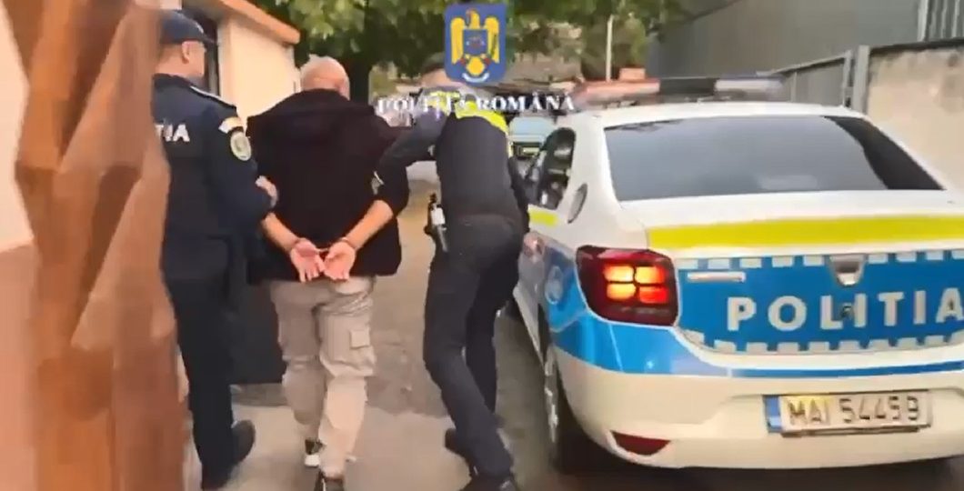 Implementare a unui mandat de arestare la Chișineu-Criș pentru un bărbat de 57 de ani (VIDEO)
