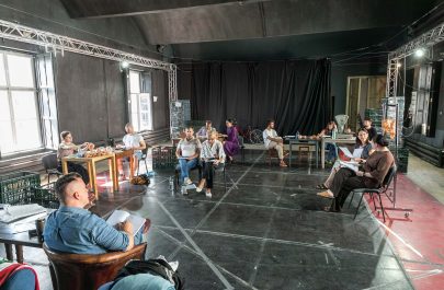 Teatrul Clasic Ioan Slavici repetiții Arădeanca (1)