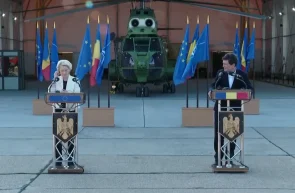 Ursula von der Leyen Nicușor Dan Baza 57 Aeriană Mihail Kogălniceanu NATO apărare