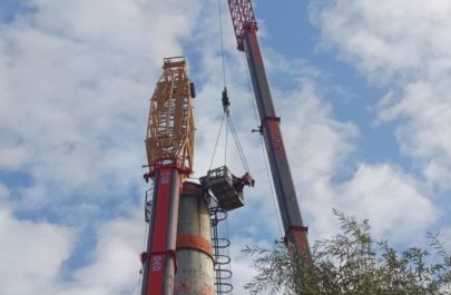 demontare vechi cazane CET Hidrocarburi