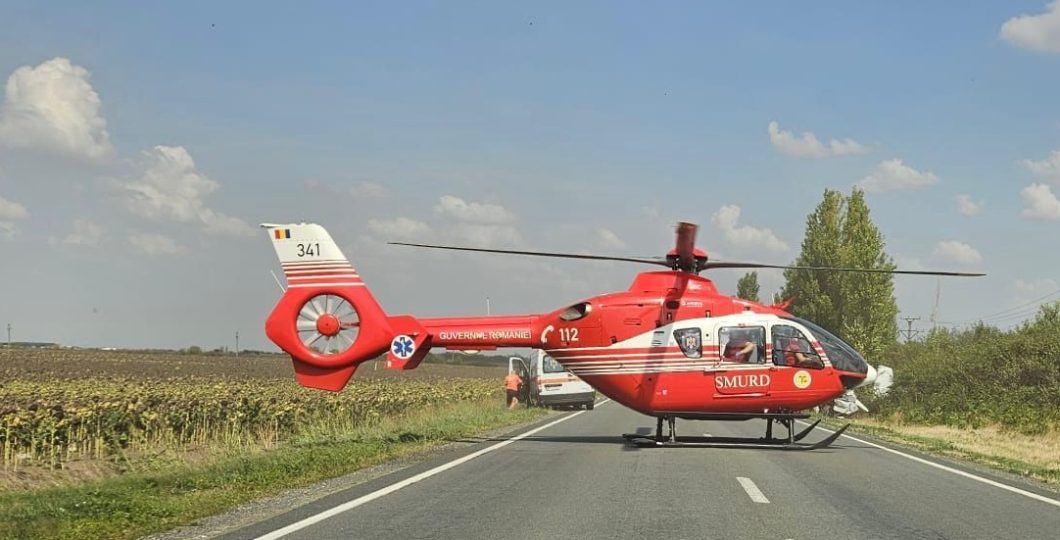 Un deces și două victime în stare gravă după un accident grav în Arad