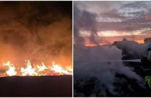 incendiu iratosu pompierii