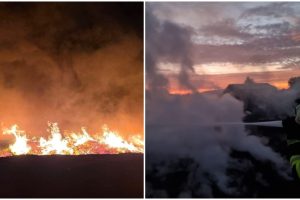 incendiu iratosu pompierii