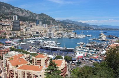 liniștea portului Monaco