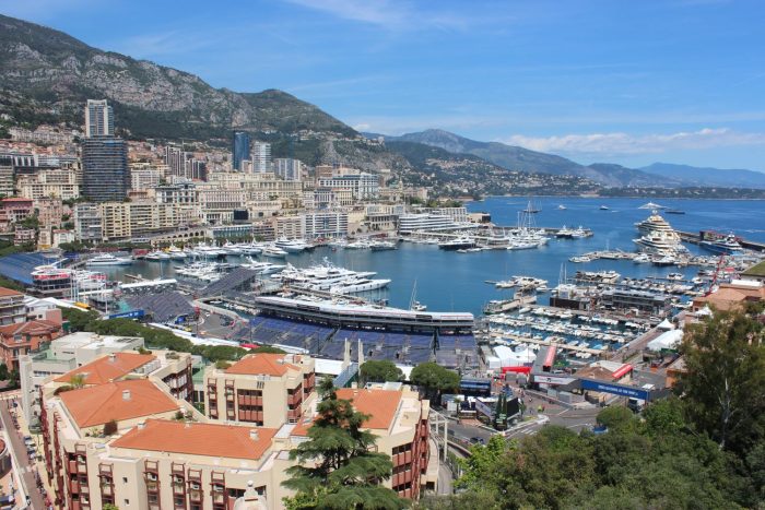 liniștea portului Monaco