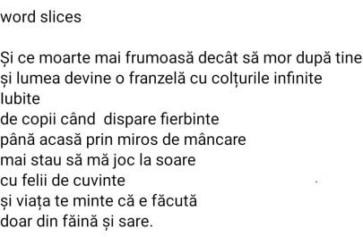 stiri ratate 40 poezia ani pasca