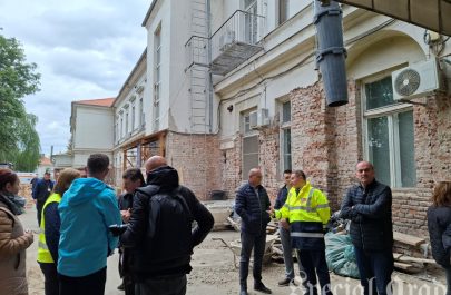 250 ani spitalul municipal arad vizită șantier (2)