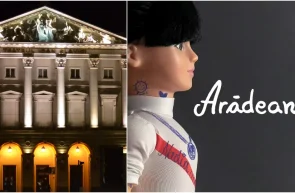 Arădeanca păpușa Nadia Comăneci teatru Arad Elise Wilk