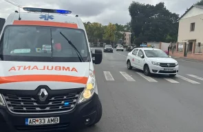 Biciclist lovit de mașină în zona fostei fabrici Tricoul Roșu din Arad