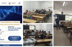 Seminar științific despre studiul genomului uman, organizat la Extensia Satu Mare a UVVG