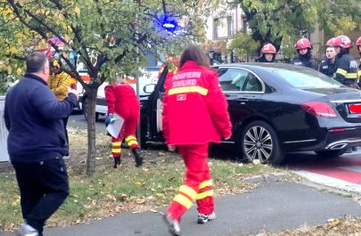 accident Arad Mercedes