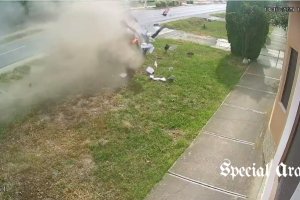 Seleuș mașină răsturnată