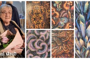 expoziția Post Festum a artistei Móré-Sághi Annamária, la Teatrul Vechi