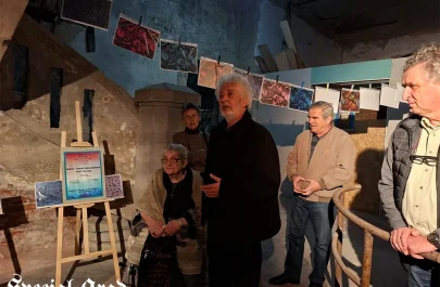 expoziția Post Festum a artistei Móré-Sághi Annamária, la Teatrul Vechi