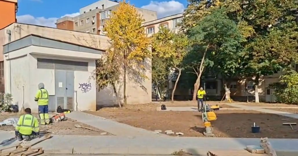 Transformare în spații verzi.