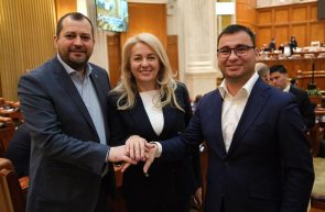 parlamentari razvan cadar geanina pistru si glad varga