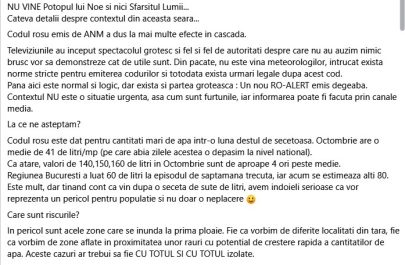 potopul climatologie