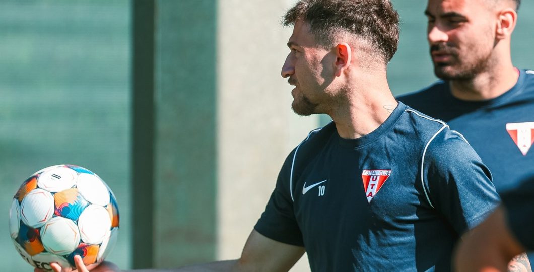 Marinos Tzionis indisponibil pentru UTA în partida cu FC Botoșani.