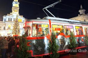 Tramvaiul lui Moș Crăciun