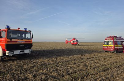 ATV accident elicopter SMURD