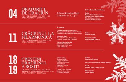 concerte filamronică crăciun