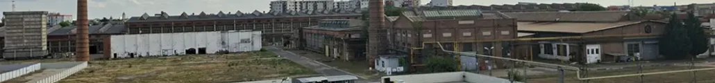 fosta fabrica de vagoane Arad vedere de sus Astra