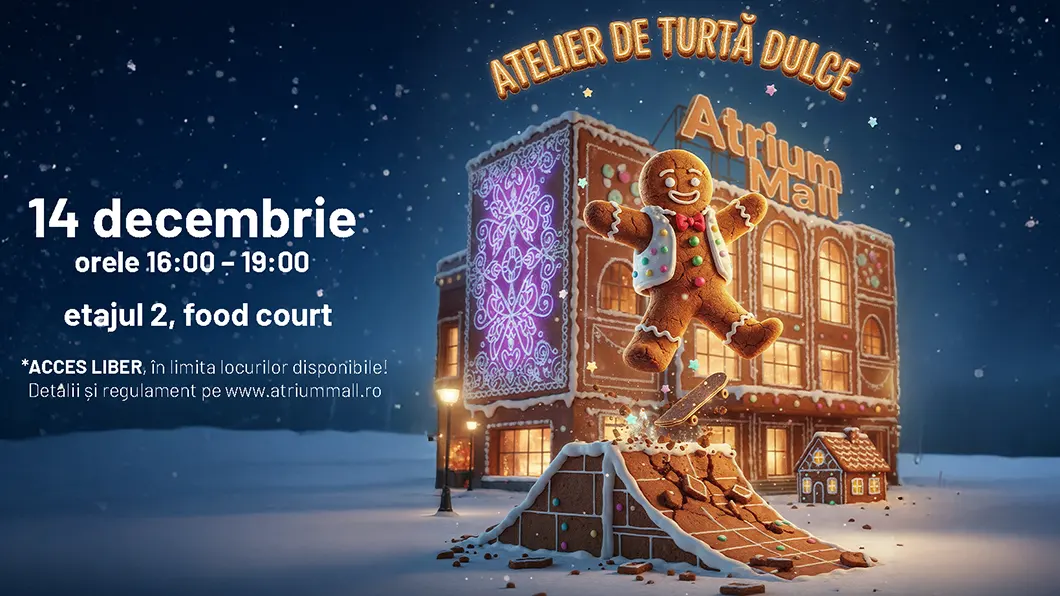 Atelier de turtă dulce Atrium Mall
