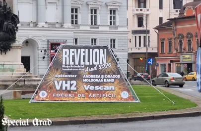 Ce trupe vor cânta în fața Primăriei Arad de Revelion 2026