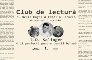 Club de lectură la Joy’s, cu Delia Hügel invitată. Tema - J.D. Salinger
