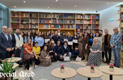 Colegiul Național Vasile Goldiș din Arad a inaugurat Biblioteca de Idei (3)