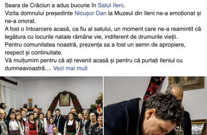 postare sat Ileni
