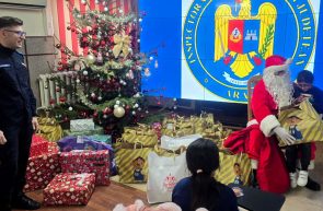 Jandarmeria Arad și Grădinița P.P. Little Star din Arad, acțiune umanitară pentru copii