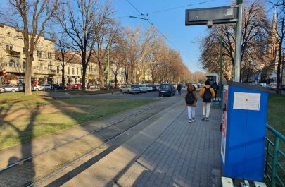 parcare mediană
