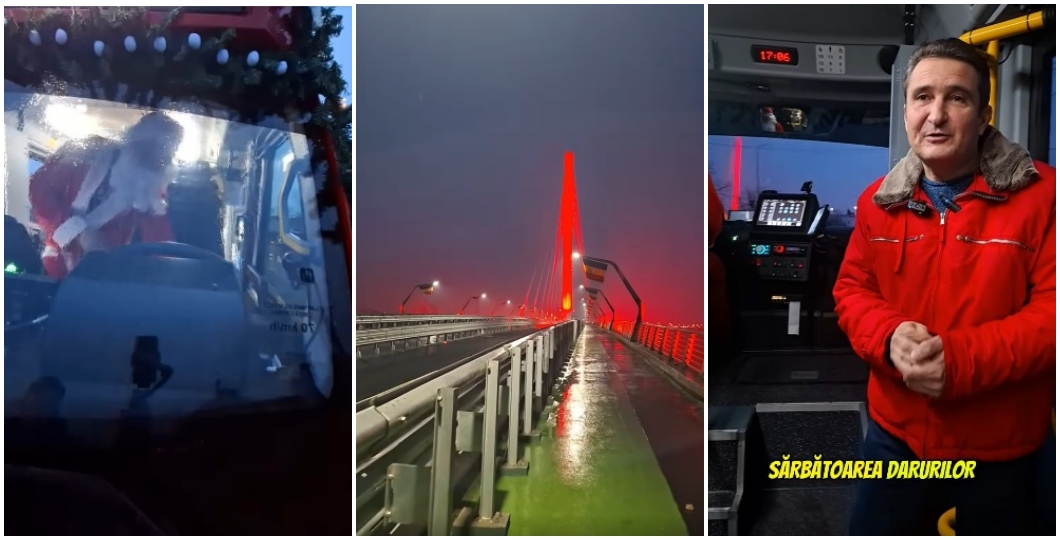 Poza pentru articolul Bibarț TV a inaugurat, pe șest, în Ajun podul hobanat