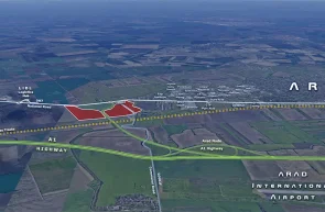 teren de 65 ha pentru parc logistic sau industrie ușoară în zona de Vest a Aradului
