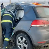 🚨 Accident lângă Ghioroc cu două victime, un adult și un minor