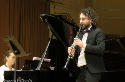 Aurelian Băcan clarinet concert Arad