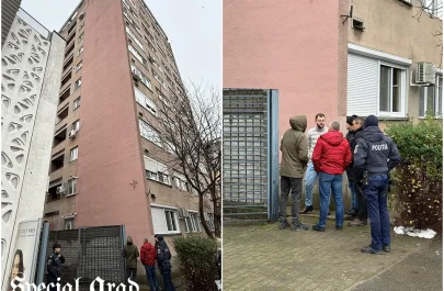 Două persoane căzute de la înălțime, decedate, pe Calea Romanilor din municipiul Arad (2)