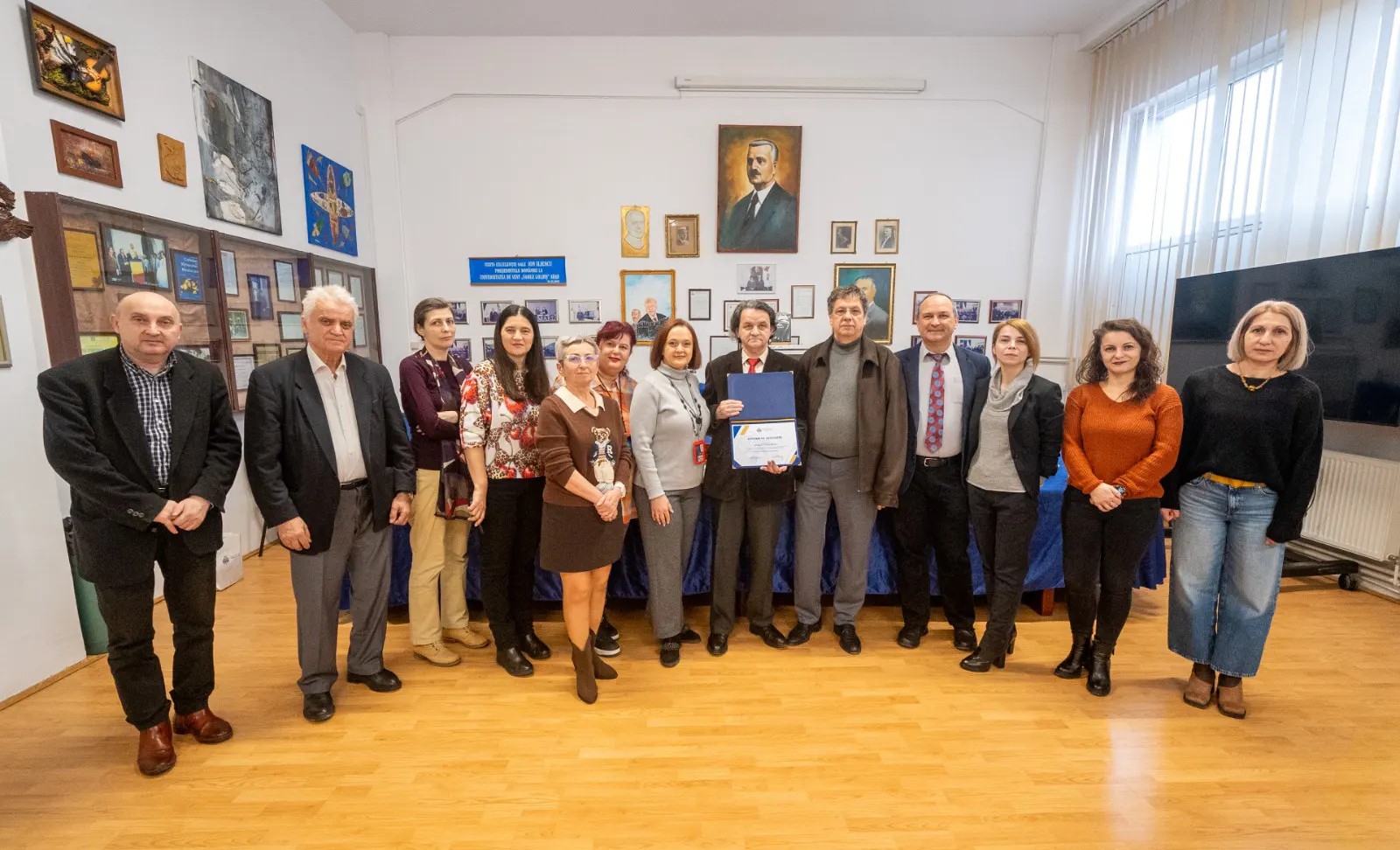 Eveniment aniversar la UVVG dedicat profesorului Stelean-Ioan Boia (5)